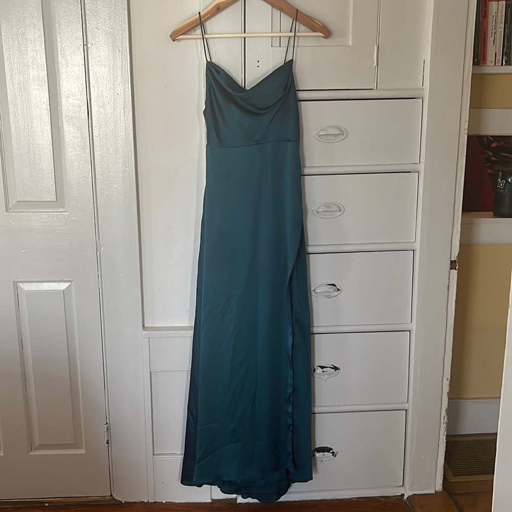 Free people silk gown